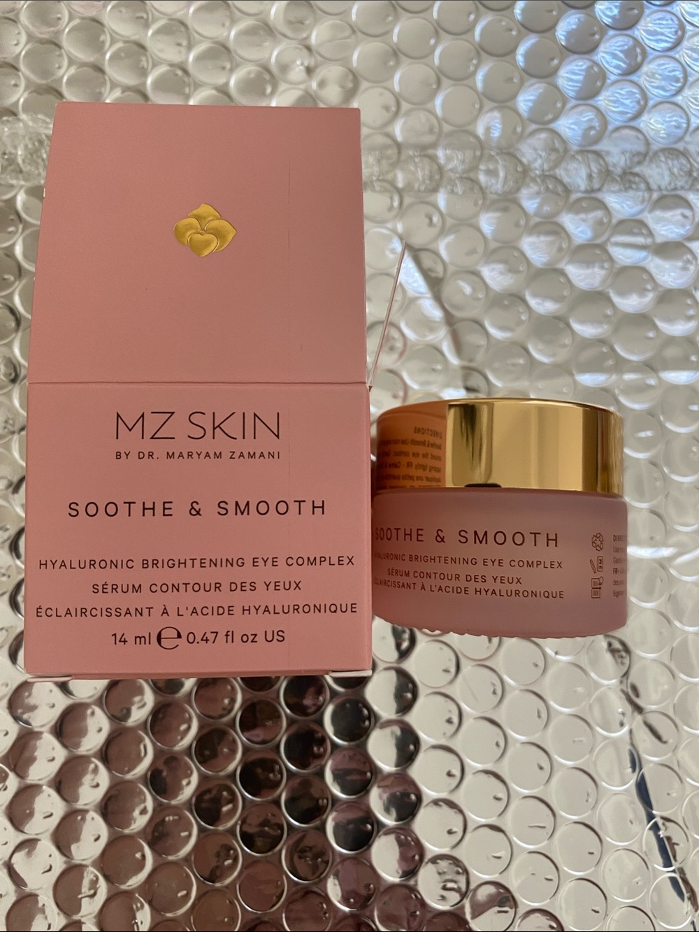 MZ SKIN Soothe & Smooth Hyaluronic Brightening Eye Complex